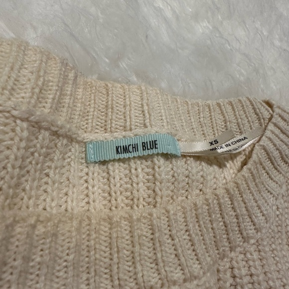 Cream Sweater from Kimchi Blue, Size XS - Picture 2 of 4